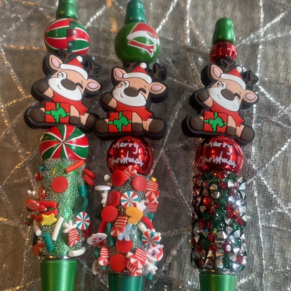Festive Christmas Themed Pens
